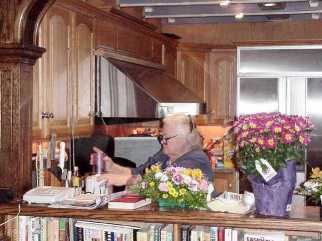 Norma dans sa cuisine